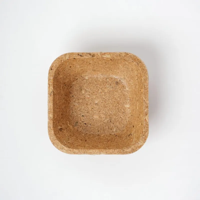 180 ML round biodegradable bowl — angle view