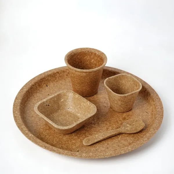 Dinner combo set — plate, bowl, and cup